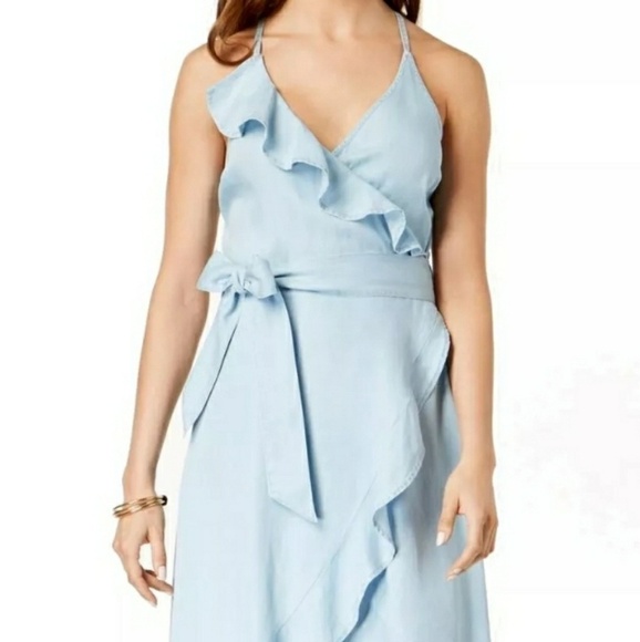 GUESS Fit & Flare ‎ Raffle Bottom Dress - Picture 1 of 12